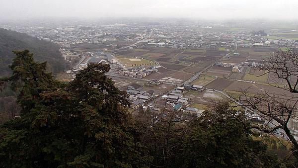 太郎坊宮からの景色